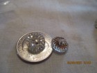 Vintage Crystal Small Buttons  28 Buttons