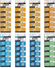 80 Assorted Super Alkaline Button Batteries Coin Cell Set Watch Calculator Ag