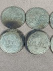New York New York Las Vegas  1 Casino Gaming Tokens Lot Of 10 Vintage 1997