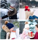 20 Pcs Faux Fur Pom Poms For Hats - 4 5 Inch Fluffy Diy Knitting Hat Pompoms   