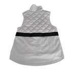 Nike Aerolayer Quilted Vest Size S Womens Gray Running Full Zip