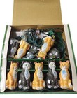 Vintage Cat Lights In Original Box