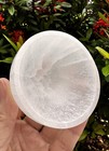 Selenite Bowls 3  Diameter  Gemstone Carved Selenite Crystal Charging Bowl  Bulk