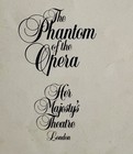 Phantom Of The Opera 1987 Her Majesty   s Theatre London Souvenir Program Nice