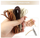 4 Colors Suede Leather Cord 3mm Rope For Jewelry Making   Crafts 2 2yd
