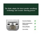 4 Pack Large Size Detachable Replacement Blades Set compatible With Oster Cla   