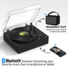 Vinyl Record Player With Stereo Speakers  Full-size Turntable For Vinyl Records 
