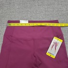 32 Degrees Cool Womens Pull On Active Capri Pants With Pockets Small Size Plum