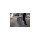 Rubbermaid Commercial 2610gra 10 Gal  Vented Round Brute Container - Gray New
