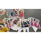 Golden Girls Birthday Party Decor Kit Banner Cake Topper 24 Cupcake Picks Set