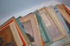 Antique Sheet Music Lot - 1900 s Plus 12 Pounds Of History All Instruments Art