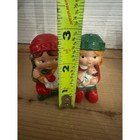 Vintage Christmas Kids Salt And Pepper Shakers