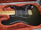 Vintage Fender Stratocaster Electric Guitar Black Body Electric Guitar Likely 79