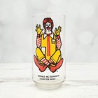 Vintage 1977 Mcdonald   s Action Series  ronald   5 5  Drinking Glass Tumbler