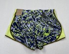 Nike Dri-fit Girls Tempo Athletic Shorts Size Xl Blue Green Dx4983 Lined