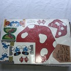 Vintage 1983 Talbot Smurf Road Race Village Set Slot Cars Track Set  Unused 