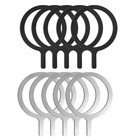 10pcs Magnetic Metal Ring Sticker For Magsafe Wireless Charger Phone Holder