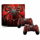 Custom Sticker Decals Covers Set For Playstation 4 Slim Console   2 Controller