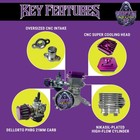 Ztmoto Phantom 85 Wraith - Complete 52mm Bore 2 Stroke Motorized Bicycle Engine