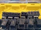 Lot Of 19 Used Pushmatic Breakers  Some Corrosion  Some Missing Screws