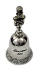 Silver Treasure By Godinger Silver Plate Nutcracker Soldier Christmas Bell 2001