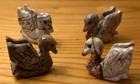 Swan Pocket Totem Spirit Animal Carved From Dolomite From Peru 