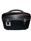 American Tourister Black Hardcase Makeup Train Case W tray   Mirror