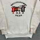 Vintage Hersheys Chocolate Sweatshirt Kids Large 14 16 Pullover 80s Crewneck Usa