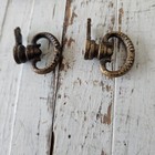 10 Beautiful Antique Ornate Cast Brass Drawer Pulls With 2 Added Simple Pulls