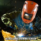 New True Color Solar Auto Darkening Welding- Helmet Mask Grinding For Mig Welder