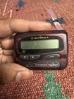 Vintage Motorola Beeper Translucent Red Preowned 