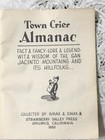 Rare 1950 Town Crier Almanac Idyllwild California San Jacinto Mountains Bmax