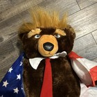 Trumpy Bear Donald Trump President 2017 Plush Teddy Stuffed Animal Pristine 22   