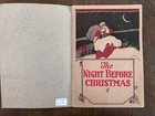 Antique santa Claus Book  night Before Christmas garvin Store Lancaster Pa