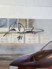 Vintage Jim Dustman Autographed Hero Card Photo Nhra Drag Racing Jet Funny Car