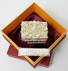 Wedding Ceremony Arras De Boda 13 Coins Fancy Arras Bridal Silver Wire Box Pearl