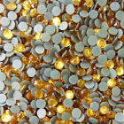 1440pcs Hotfix Heat Iron-on Flatback Rhinestones Seed Beads Ss10 Topaz 3mm