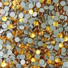 1440pcs Hotfix Heat Iron-on Flatback Rhinestones Seed Beads Ss16 Topaz Ab 4mm
