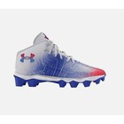 Under Armour Spotlight Fran Rm 4 Tx Football Cleats Kids 6 Red White Blue Nwob