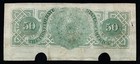 1862  50 Confederate States Of America Cut Cancelled Crisp Xf Csa Note 