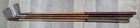 4 Antique Vintage 1920 s Interesting Scottish Made Hickory Wood Shaft Golf Clubs