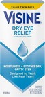 Dry Eye Relief Lubricant Eye Drops Twin Pack  0 5 Fl Oz  For Gritty   Irritat   