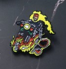 Marvel Comics Ghost Rider Riding On Motorcycle Metal Enamel Lapel Pin New Unused