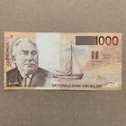 Rare Belgium 1000 Francs Banknote P 150 1998 Pre Euro Belgian Currency Scarce