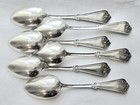 6 Matching Spoons  5 Coin Silver  1 Sterling  Unknown Maker  Mono  c   6 345 Ozt