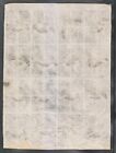 Nepal 1899 Gorkha 1 2a Comp  Sheet Of 64 Stamps Cliches 1 6 7 8 25   57 Inverted