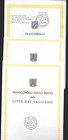 Vaticane 1965 Three Upu Presentation Folders With Various Issues   2 Maxi Cards