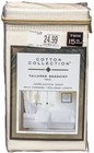 Levinsohn Cotton Collection Twin Bedskirt 15  Drop Split Corners Ivory