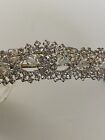 Silver Clear Swarovski Crystal Rhinestone Bridal Wedding Prom Pageant Tiara