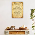The Apostles Creed Prayer Wall Art Vintage Posters Canvas Decorations Prints
